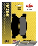 Rear track brake padsSBS 728RQ Carbon Tech (Track)