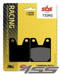 Rear track brake padsSBS 733RQ Carbon Tech (Track)