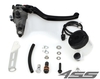 Radial brake pump Brembo 19 RCS (adjustable 18/20mm) + brake fluid reservoir + mounting kit 110A26310+110A26385