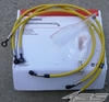 Front braided brake hoses - set of 2pcs