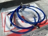 Front braided brake hoses - set of 2pcs