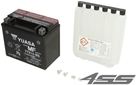 Motorcycle battery YUASA YTX12-BS (AGM)