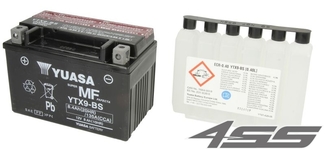 Motorcycle battery YUASA YTX9-BS (AGM)