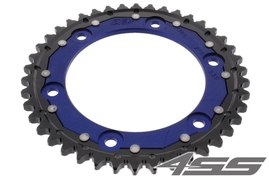 Rear chain sprocket ZF DUAL 1306,42 teeth - black/blue