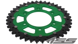 Rear chain sprocket ZF DUAL 1489,40 teeth - black/green