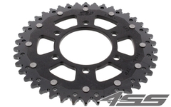 Rear chain sprocket ZF DUAL 1489,42 teeth - black/black