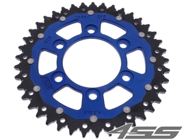 Rear chain sprocket ZF DUAL 1489,42 teeth - black/blue