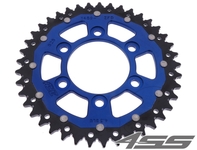 Rear chain sprocket ZF DUAL 1489,44 teeth - black/blue