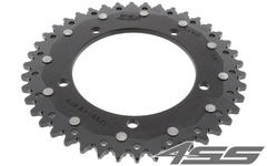 Rear chain sprocket ZF DUAL 1792,42 teeth - black/black