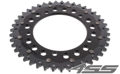 Rear chain sprocket ZF DUAL 1792,43 teeth - black/black