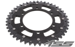 Rear chain sprocket ZF DUAL 1792,45 teeth - black/black