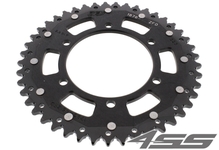 Rear chain sprocket ZF DUAL 1876,45 teeth - black/black