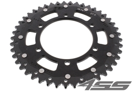 Rear chain sprocket ZF DUAL 1876,46 teeth - black/black