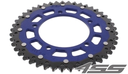 Rear chain sprocket ZF DUAL 7,45 teeth - black/blue