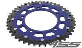 Rear chain sprocket ZF DUAL 7,45 teeth - black/blue