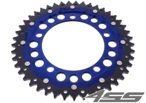 Rear chain sprocket ZF DUAL 10,45 teeth - black/blue