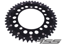 Rear chain sprocket ZF DUAL 10,45 teeth - black/black