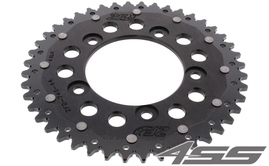 Rear chain sprocket ZF DUAL 746,44 teeth - black/black