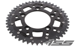 Rear chain sprocket ZF DUAL 746,47 teeth - black/black