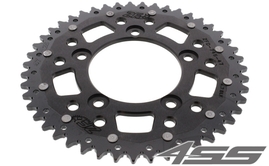 Rear chain sprocket ZF DUAL 746,48 teeth - black/black