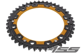 Rear chain sprocket ZF DUAL 1340,43 teeth - black/gold