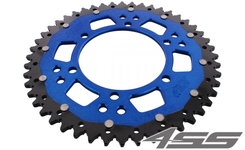 Rear chain sprocket ZF DUAL 486,47 teeth - black/blue
