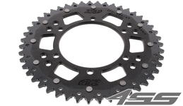 Rear chain sprocket ZF DUAL 486,47 teeth - black/black