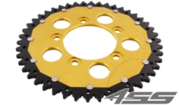 Rear chain sprocket ZF DUAL 823,39 teeth - black/gold