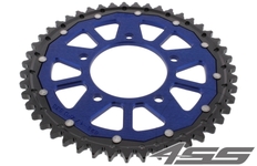 Rear chain sprocket ZF DUAL 829,47 teeth - black/blue