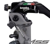 Radial brake pump Brembo 19 RCS Corsa Corta (adjustable 18/20mm + adjustable lever distance) 110C74010