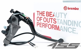 Radial brake pump Brembo 19 RCS Corsa Corta (adjustable 18/20mm + adjustable lever distance) 110C74010