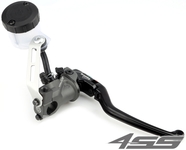 Radial brake pump Brembo 19 RCS Corsa Corta (adjustable 18/20mm + adjustable lever distance) + brake fluid reservoir + mounting kit 110C74010+110A26385