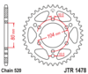 Rear chain sprocket JTR1478,39 teeth - 520 chain conversion - black // NOT SUPPLIED